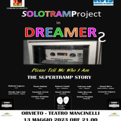 DREAMERs please tell me who I am@Teatro Mancinelli Orvieto il 13/05/2023