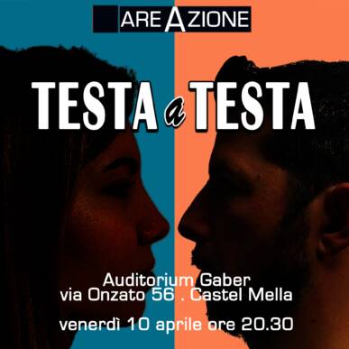 TESTA A TESTA 10 aprile ore 20.30