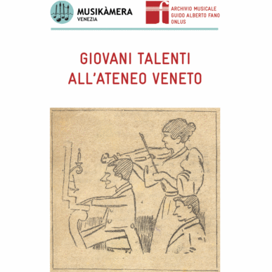 GIOVANI TALENTI ALL’ATENEO VENETO – Sofia Manvati, Giorgio Lazzari – 28-10-2024