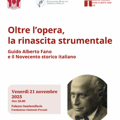 Oltre l’opera, la rinascita strumentale. Guido Alberto Fano e il Novecento Storico Italiano