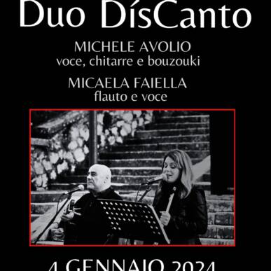 Duo Discanto; Pescara; 4 gennaio; 21:15