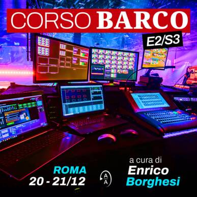 20-21 dicembre. Training Barco E2-S3