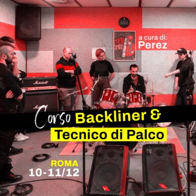 Backliner e Tecnico di palco