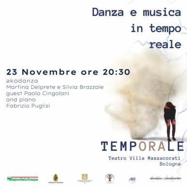 TempORAle _ Set di improvvisazione tra danza e musica live | 2° appuntamento. Teatro del ‘700 Villa Mazzacorati