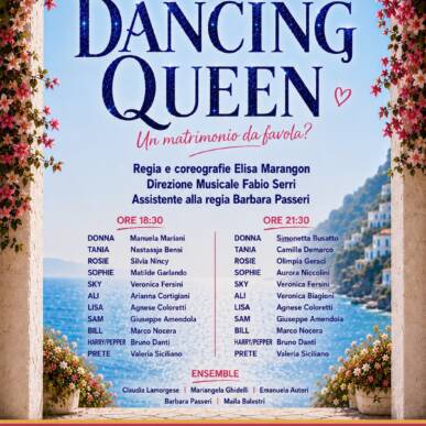 Saggio corso musical ” Dancing Queen” ore 18.30 regia e coreografie : Elisa Marangon