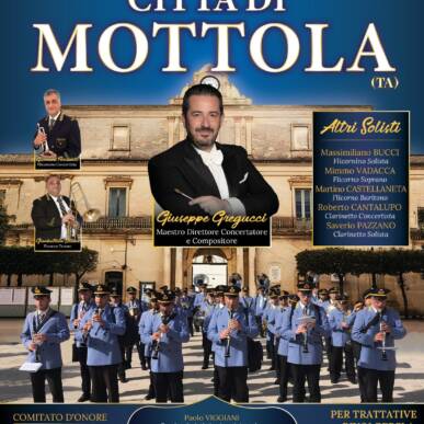 Storico Gran Concerto bandistico “Orazio Gentile” Città di Mottola