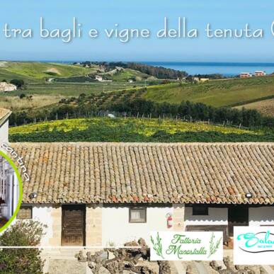 Trekking tra bagli e vigne delle tenute Chiarelli Rossotti con visita al Castello di Calatubo