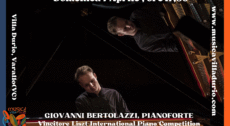 Concerto di Apertura della 45° Musica a Villa Durio. Giovanni Bertolazzi, pianoforte.