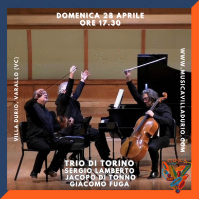 Musica a Villa Durio, 45° edizione. Trio di Torino.