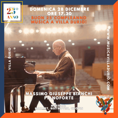 Buon 25° Compleanno Musica a Villa Durio!