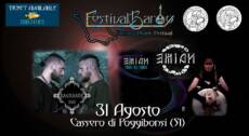 FESTIVALBARDO – FANTASY MUSIC FESTIVAL AL CASSERO DI POGGIBONSI – 31 AGOSTO – EMIAN – RAGNAROK