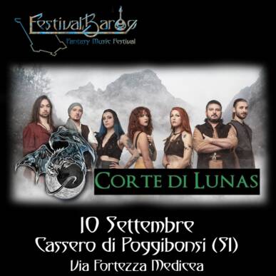 FESTIVALBARDO-Fantasy Music Festival al Cassero di Poggibonsi -10 Settembre – Corte di Lunas