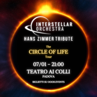 INTERSTELLAR ORCHESTRA – HANS ZIMMER TRIBUTE Live @Teatro ai Colli (PD) – 07/01/24