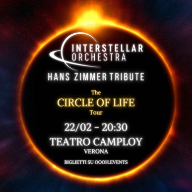INTERSTELLAR ORCHESTRA – HANS ZIMMER TRIBUTE Live @Teatro Camploy (VR) 22/02/24