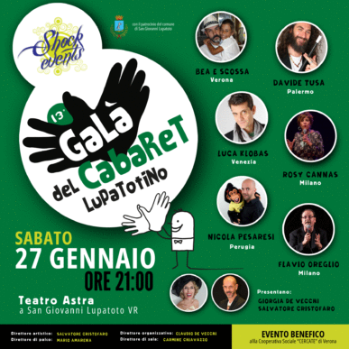 13° GALA’ del CABARET LUPATOTINO