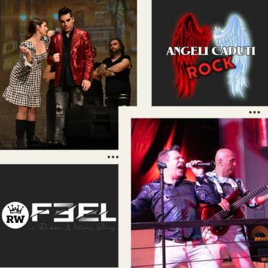 Concerto Angeli Caduti Rock + Feel, a Robbie Williams Story