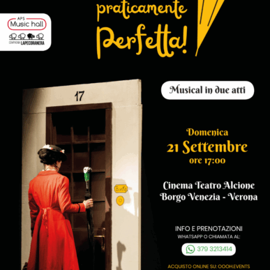 Cercasi tata… praticamente perfetta! Teatro Alcione Verona