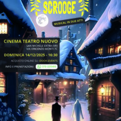 NATALE IN CASA SCROOGE – Teatro nuovo San Michele – Verona – 14/12/2025