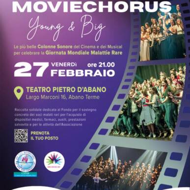 MOVIECHORUS IN CONCERTO PER LE MALATTIE RARE