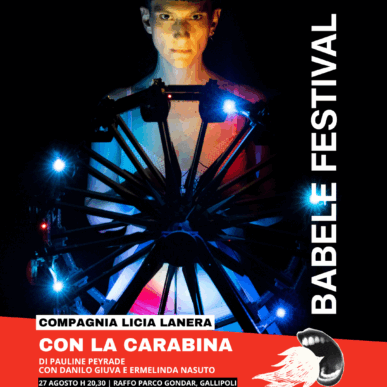 CON LA CARABINA @BABELE FEST GALLIPOLI IL 27 AGOSTO