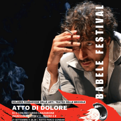 ATTO DI DOLORE @BABELE FEST GALLIPOLI IL 21 SETTEMBRE 2025