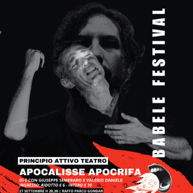 APOCALISSE APOCRIFA @BABELE FEST GALLIPOLI IL 27 SETTEMBRE 2025