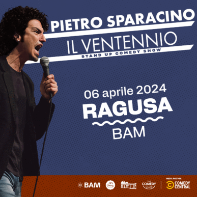 PIETRO SPARACINO STAND UP COMEDY SHOW@RAGUSA IL 06/04/2024