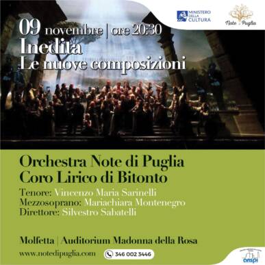 INEDITA, le nuove composizioni