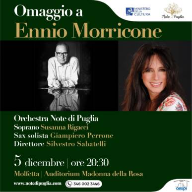 Omaggio a Ennio Morricone con Susanna Rigacci