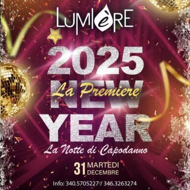 LA PREMIERE: La notte di Capodanno 2025