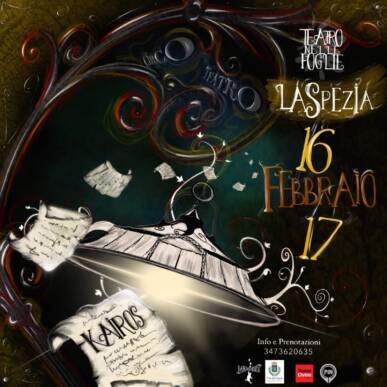 Kairos, Teatro Nelle Foglie al Pin di La Spezia 16/02/24 h.21:00