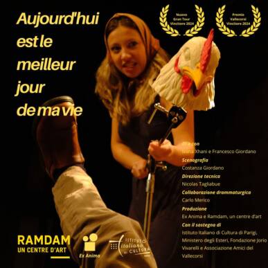 AUJOURD’HUI EST LE MEILLEUR JOUR DE MA VIE (ANTEPRIMA NAZIONALE) – EX ANIMA