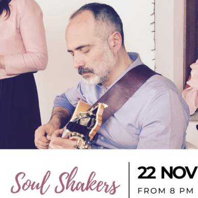 Soul Shakers – Up On The Roof Music Club @TheIndependentHotel 22 novembre 2019