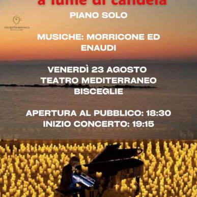 Concerto al tramonto a lume di candela