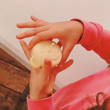 Candele di Natale in cera d’api