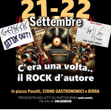 C’era una volta… il ROCK d’autore – Domenica 22 Settembre