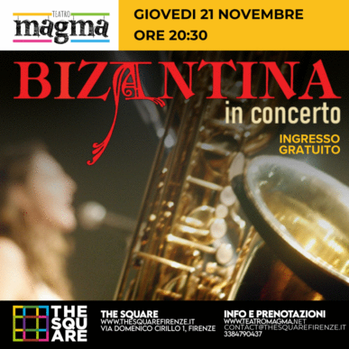 Bizantina in concerto – Prenota l’ aperitivo!