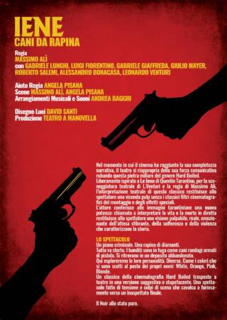 IENE Cani da rapina 15 Novembre ore 20.45