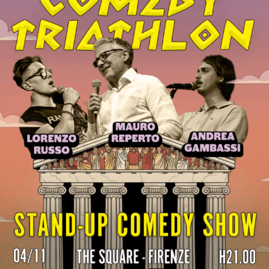 The Comedy Triathlon 4 Novembre ore 20..45