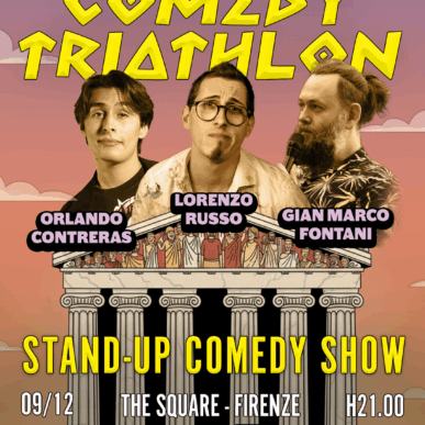 The Comedy Triathlon – 9 Dicembre ore 20..45