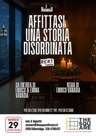 AFFITTASI UNA STORIA DISORDINATA (Rent 20 anni dopo) – 29 Marzo ore 16.45