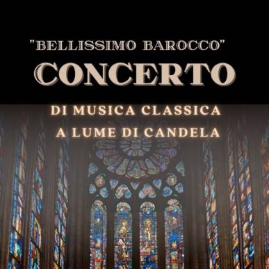 “Bellissimo barocco”- Candlelit concert of classical music for two voices and string quintet!