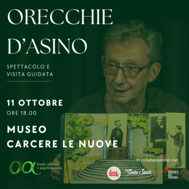 Orecchie d’asino – Museo Carcere Le Nuove – Giornate della Legalità 2024