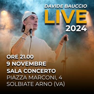 Davide Bauccio Live 2024