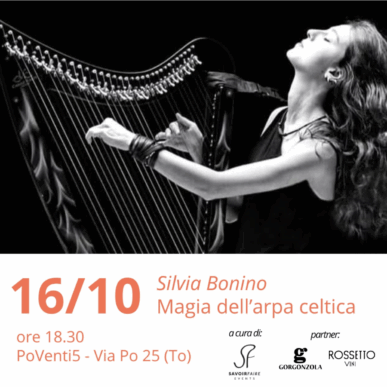 SALOTTO MUSICALE – Magia dell’arpa celtica