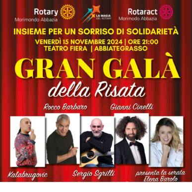 Gran Galà della Risata – Insieme per un sorriso di solidarietà