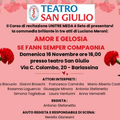 AMOR E GELOSIA SE FANN SEMPER COMPAGNIA