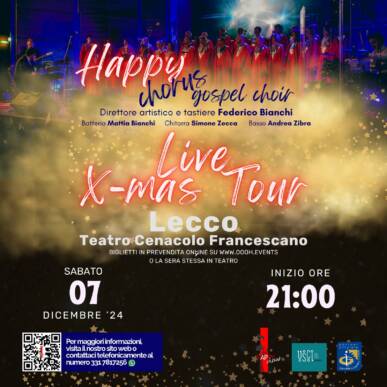 HAPPY LIVE XMAS TOUR – LECCO