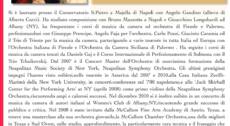 Masterclass di Violino e Musica da Camera