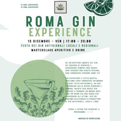 Roma Gin Experience